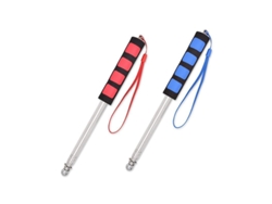 Mástil Telescópico De Acero Inoxidable De 2 Piezas, Mástil Portátil Para Guías Turísticos.