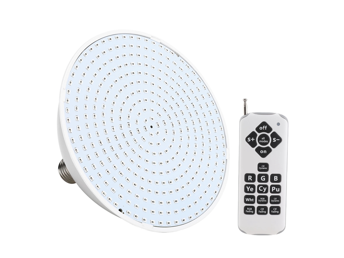 Yncm2026-bombilla Led Sumergible Para Piscina Colorida 35w 3500lm Par38 Par56 Con Control Remoto