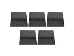 Caja Portapilas 5pcs Aa 8 Baterías 12v Con Tapa Interruptor On/off Cable Lead8aa