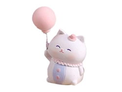 Figura de gato pequeño Baok-figure, juguete para niños, lindo adorno de resina, decoración coleccionable, adorno de oficina, 1 unidad