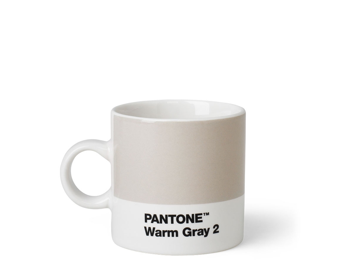 Taza de Expreso BEBLAU Pantone Copenhagen Design 2 (120 ml - Warm Gray)