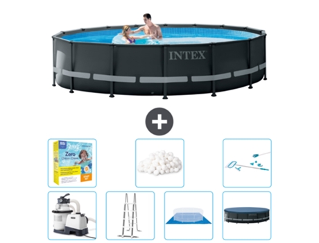 Piscina Tubular INTEX 26326GN-CB52 (19156 L - 488x122cm)