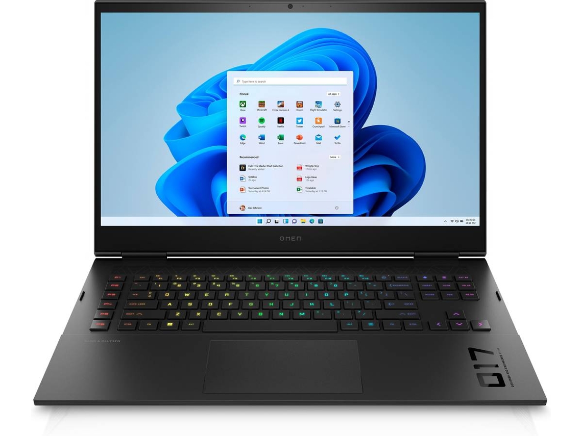Portátil Omen 17-ck2004ns (17.3" - Core i7-13700HX - 32GB DDR5 2DM 4800 - 2TB PCIe 4x4 - NVIDIA GeForce RTX 4090 16GB VRAM)