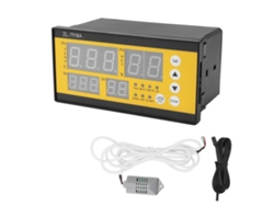 Controlador De Incubadora Con Sensor De Temperatura, Humedad Y Luz Led 100-240v