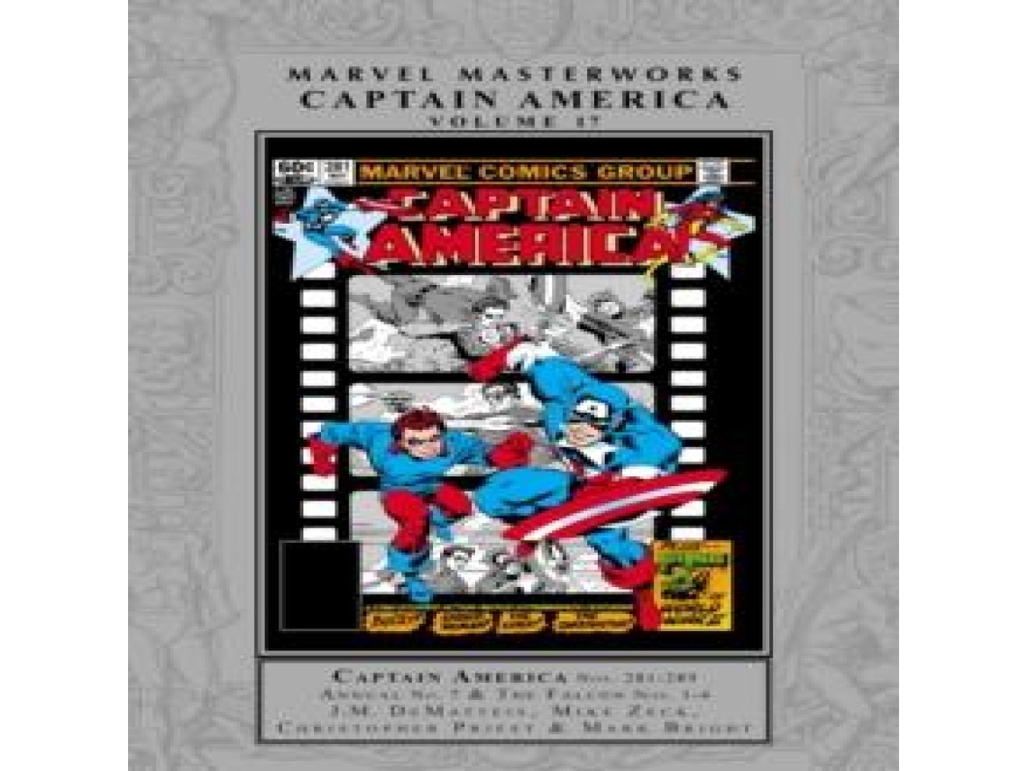 Libro Marvel Masterworks Captain America Vol. 17 de Dematteis, Jm et al. (Inglés)