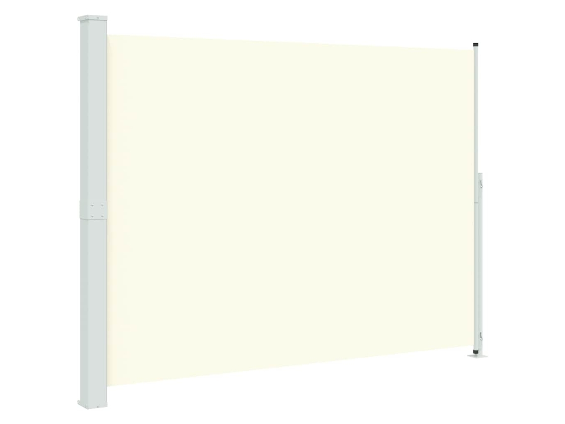 Maison Exclusive - Toldo Lateral Retráctil Para Patio Color Crema 220x300 Cm