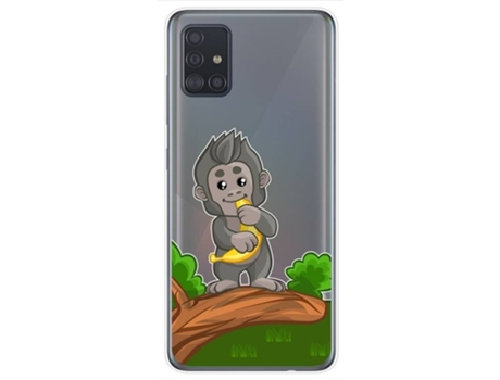 Carcasa Samsung Galaxy A51 5G TUMUNDOSMARTPHONE Dibujos Transparente Multicolor