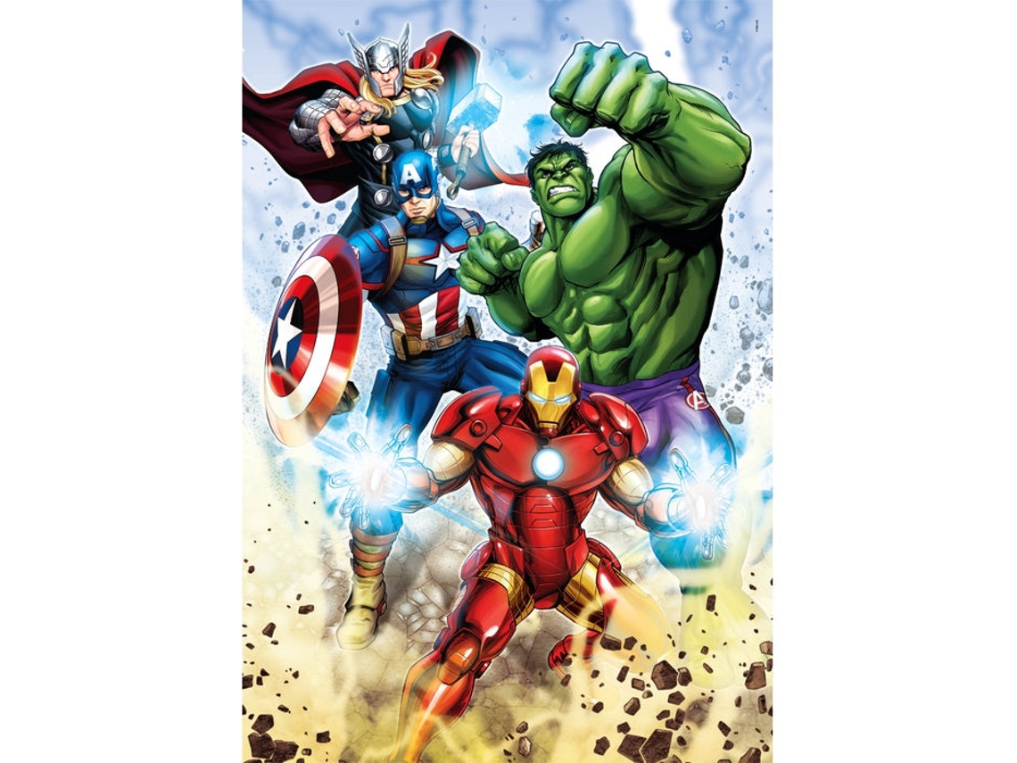 Puzzle CLEMENTONI Supercolor Marvel Avengers rompecabezas 60 pieza(s) Cómics