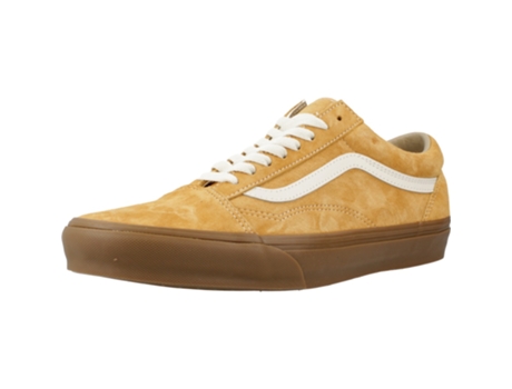 Zapatillas de Hombre VANS Old Skool Tecido Amarillo (44)