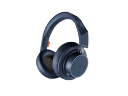 Auriculares Bluetooth PLANTRONICS Backbeat Go (Over Ear - Micrófono - Noise Cancelling - Azul)