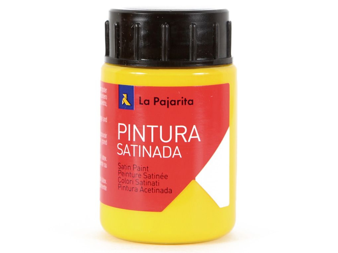 Pintura Satinada LA PAJARITA Latex Primer Amarelo Dourado 35ml
