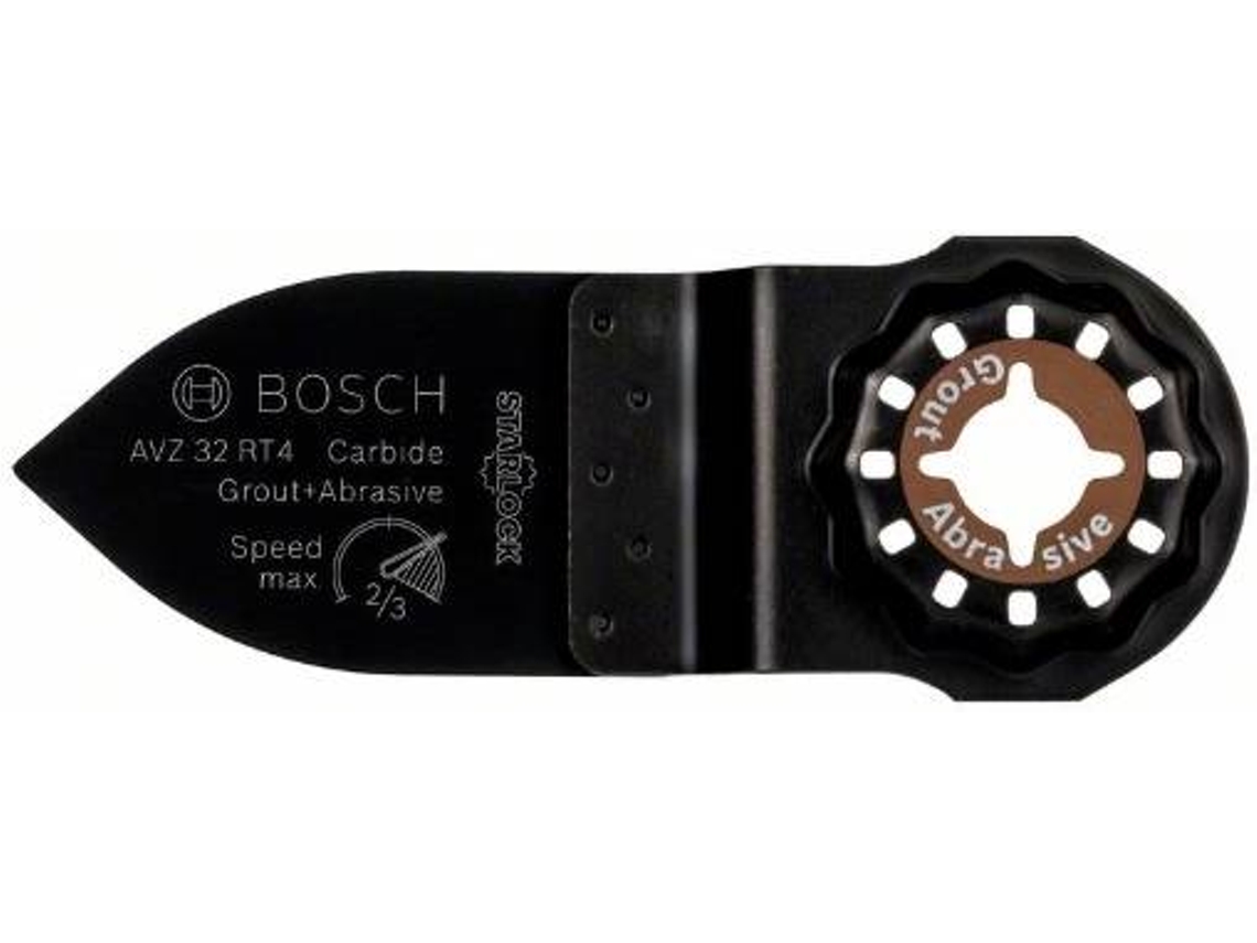 Dedo Lijador BOSCH Starlock Carbide-Riff Avz 32 Rt4 32x50 mm
