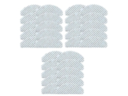 30 Paños De Limpieza Desechables Potentes Para Aspiradora Robot Deebot Ozmo T8 T8 Max