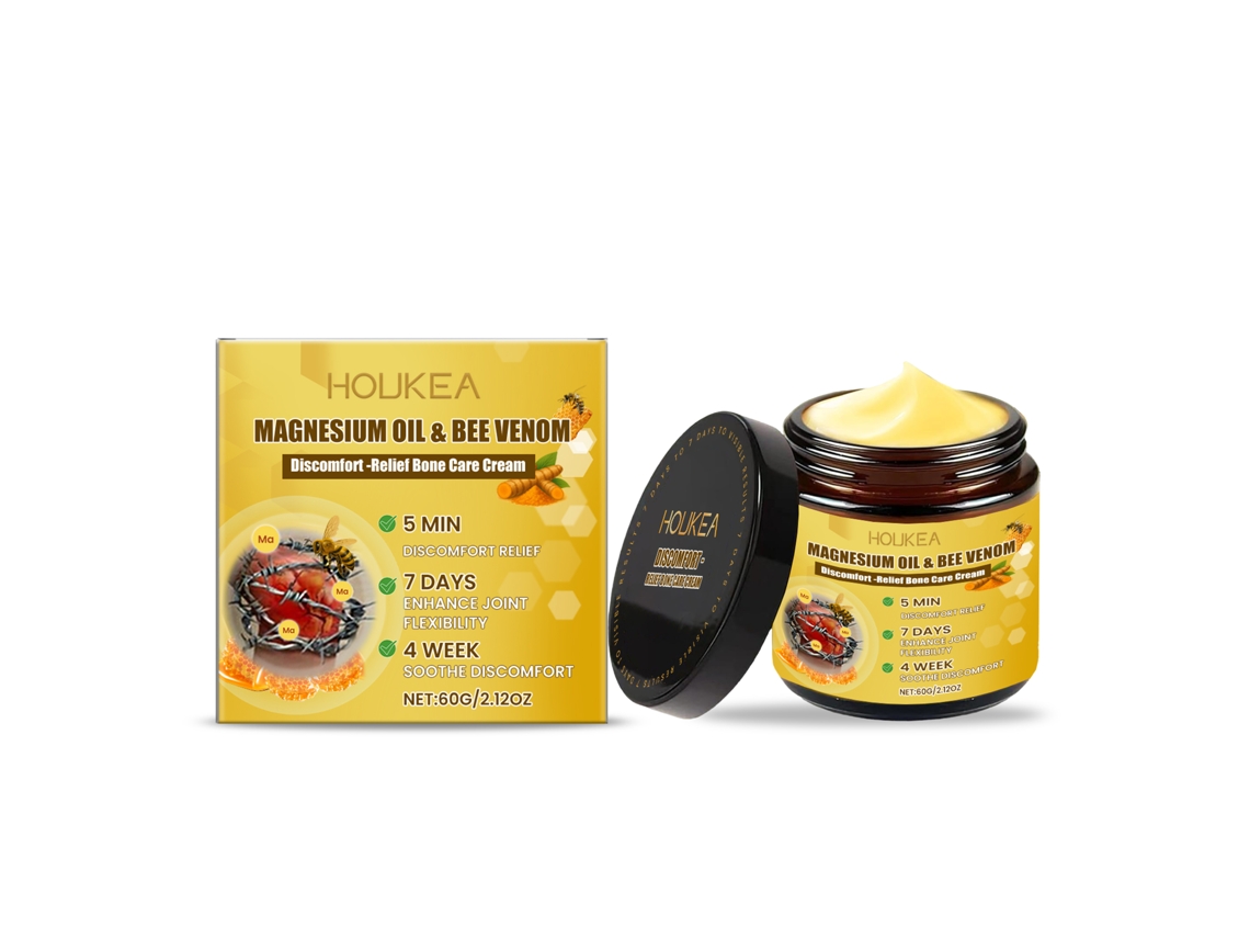 Crema de veneno de abeja Houkea para el dolor de articulaciones y piernas.