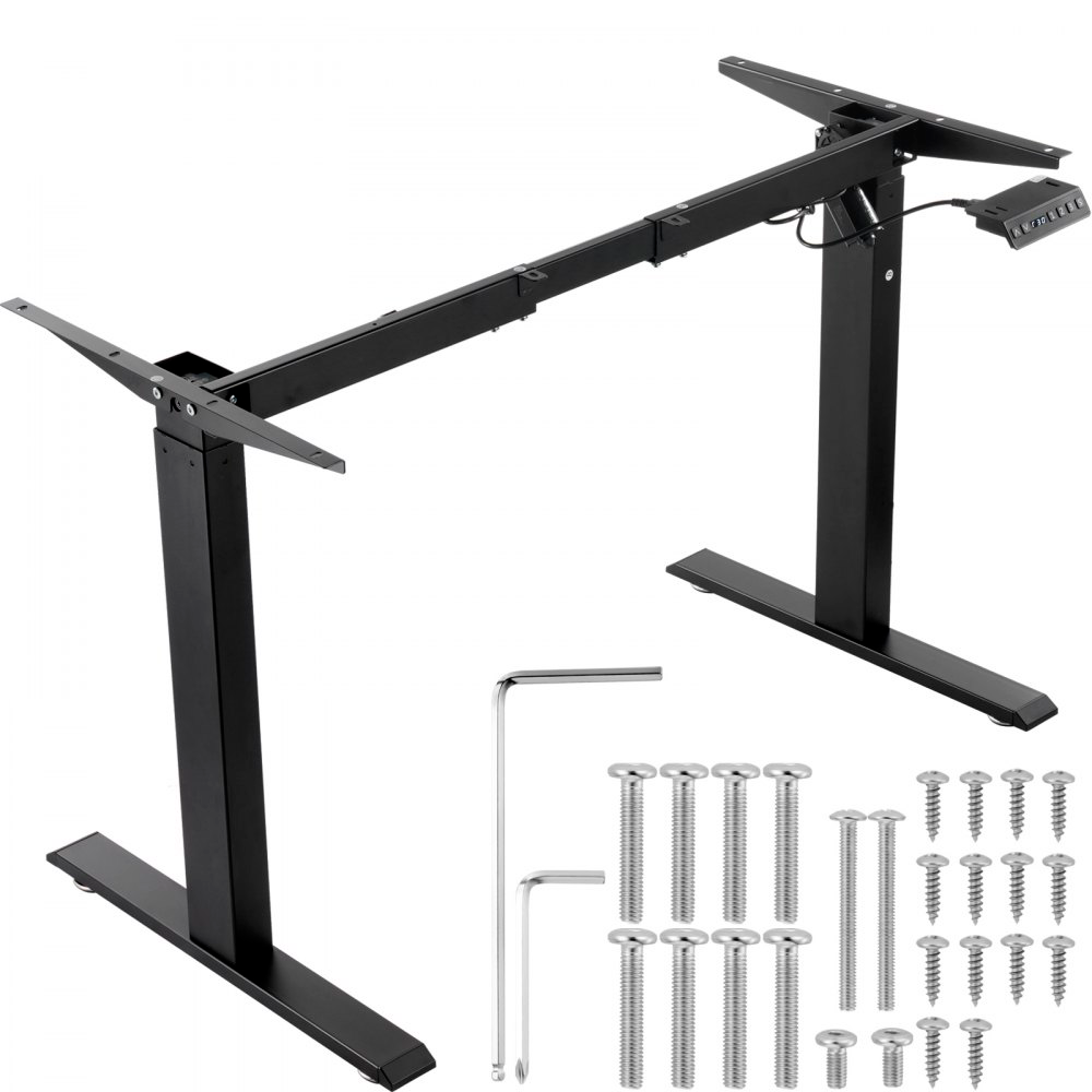 Base de Escritorio Eléctrica Ajustable 70 135cm con Memoria y Motor Silencioso Tekmaquinas