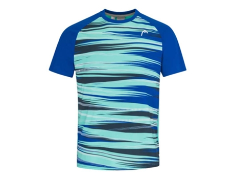 Camiseta de Hombre HEAD RACKET Topspin Azul (L)