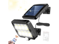 Farola Led Solar, Luces De Estacionamiento Solares - Farola Led Impermeable De 300 Lm - Lámparas Sol
