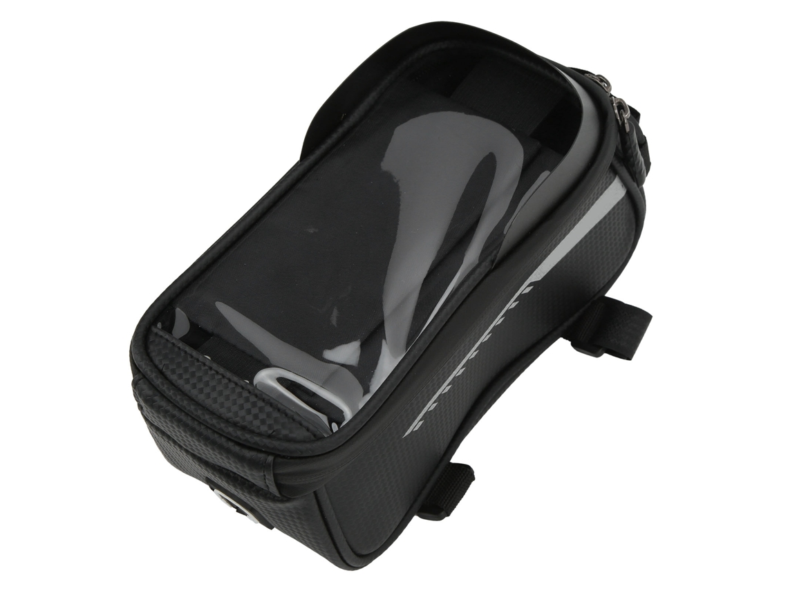 Bolso Delantera Para Bicicleta Impermeable Con Pantalla Táctil Para Teléfonos Debajo De 16.5cm/6.5in