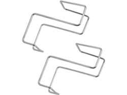 Juego De Organizadores Resistentes De Acero Inoxidable Para Esponjas De Fregadero Que Sujetan La Herramienta De Forma Segura.