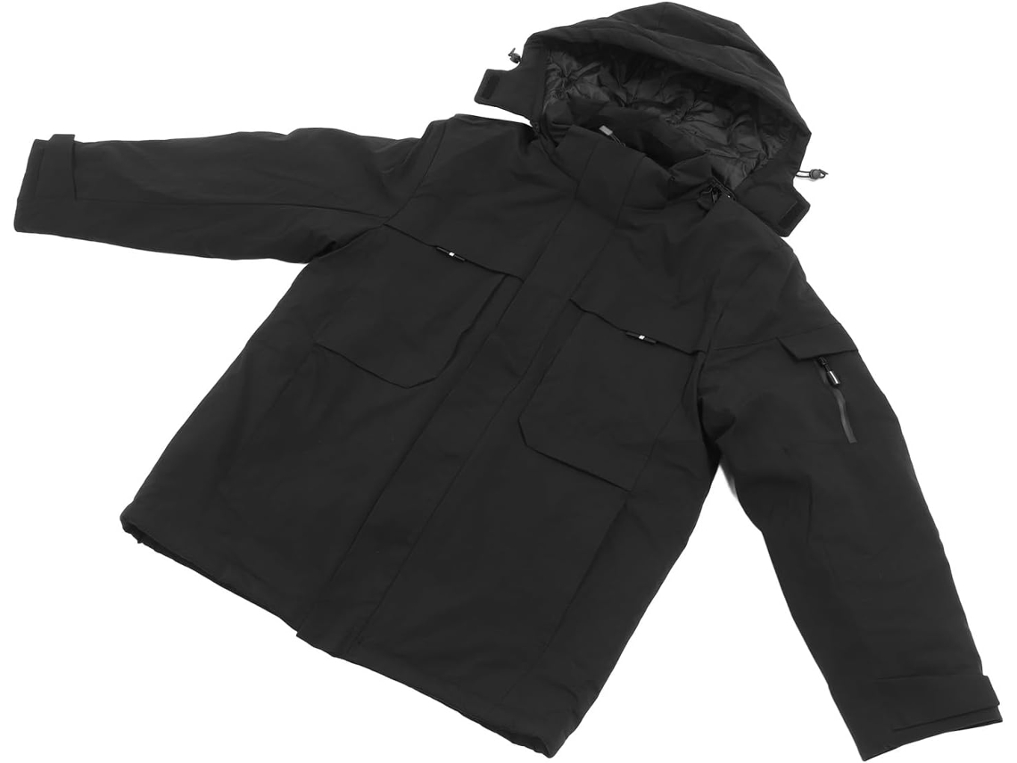 Veste à Capuche Chauffante Imperméable et Coupe vent para Hommes Femmes, Favorise La Circulation SFUSHOS