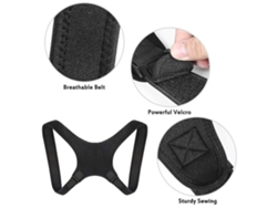 Corrector De Postura Ajustable Para Mujeres Y Adolescentes Con Soporte Lombar Y Correas