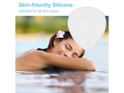1 paquete de almohadillas correctoras de silicona para disimular la entrepierna (camel toe) reutilizables con adhesivo invisible para mujeres.