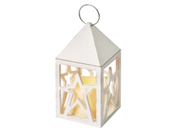 Luz De Navidad LED EMOS Linterna Estrella 3X Aaa Blanco Cálido