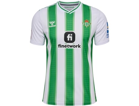 Camiseta HUMMEL Primera Equipación Real Betis Blanco (S)