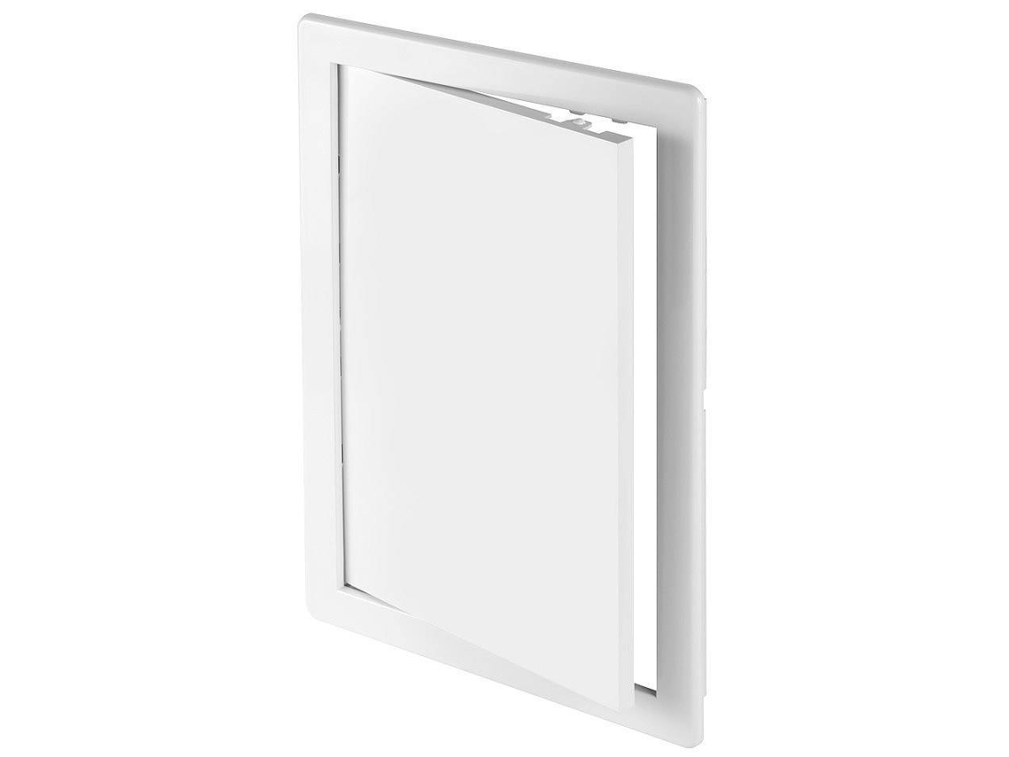 Panel de Inspección Duradero en Plástico ABS Blanco de 300x300 mm Puerta de Acceso en Pared