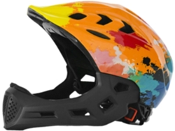Casco Infantil Harilla Apto Para Ciclismo Deportes, Color Naranja. Cómodo Ajuste Fácil Ligero Protección