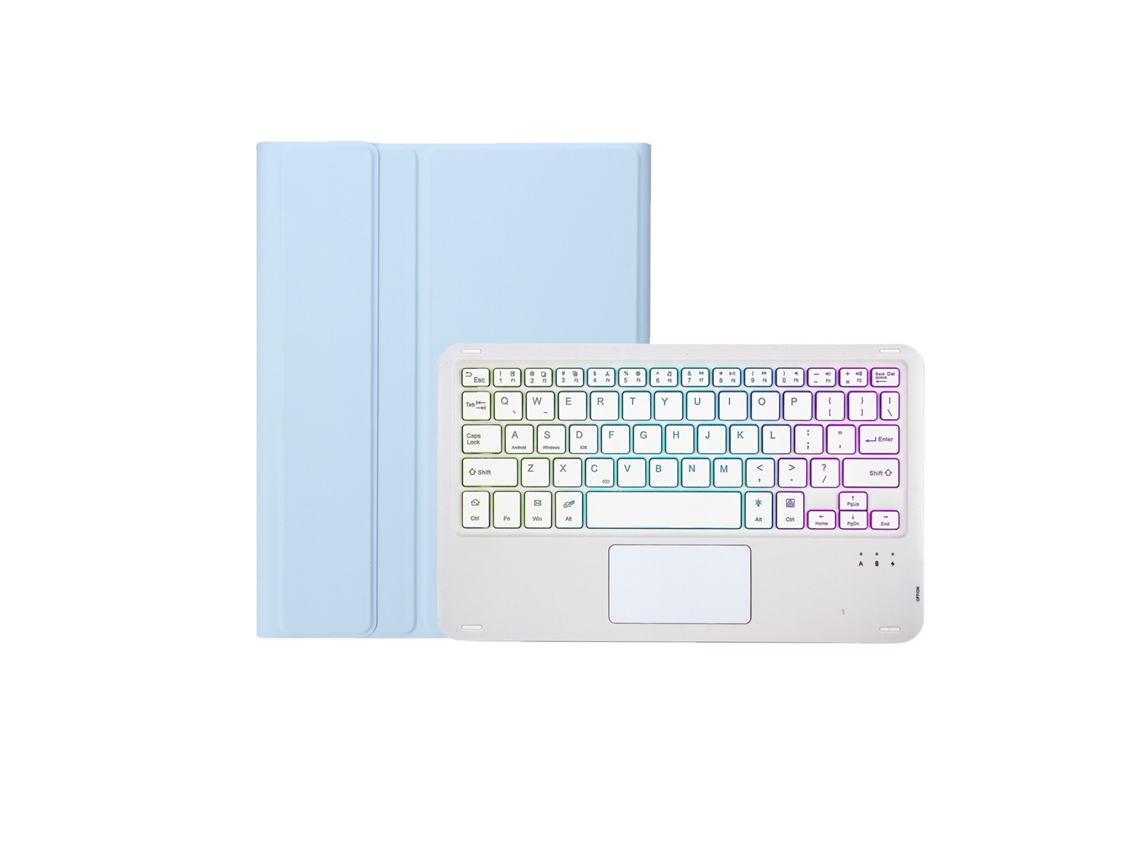 Teclado táctil azul claro Redmi Pad SE 11 pulgadas Teclado táctil azul claro (retroiluminado) Yunzii (retroiluminado)