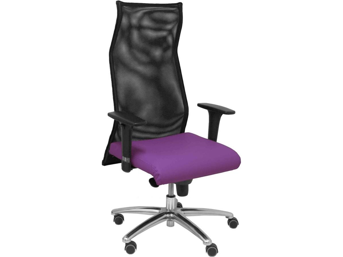 Silla Ejecutiva PYC Sahuco  Roxo (Brazos Ajustables - Malla)