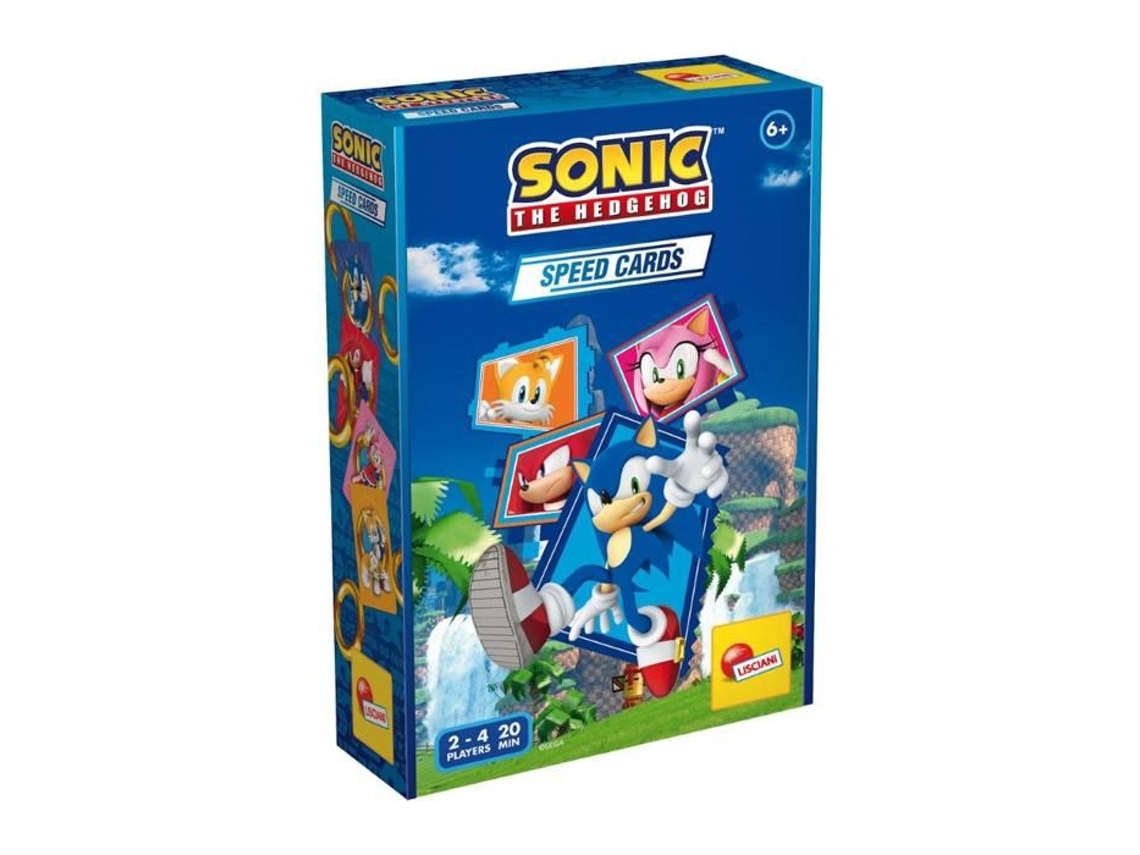 Juego de cartas de Sonic de Lisciani