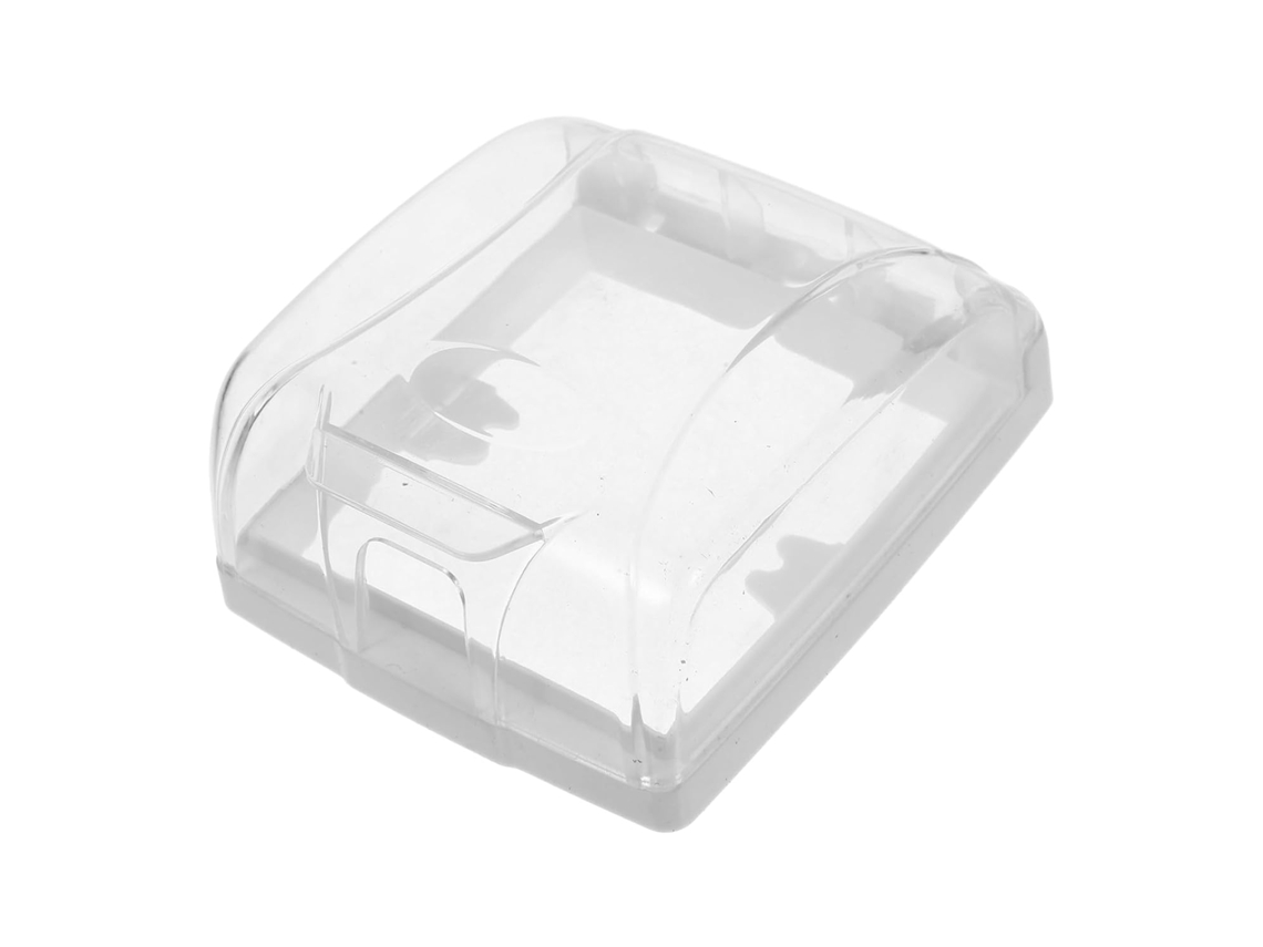 Tapa Impermeable Para Timbre Transparente A Prueba De Lluvia Compatible Con