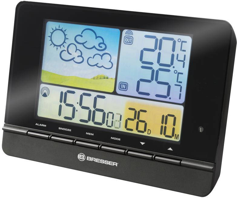 Bresser Estacion Meteorologica meteotrend colour trend controlada por radio 15.5 x 1.8 11 7007310cm3000