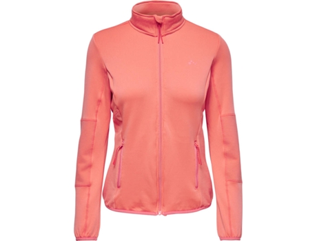 Chaqueta para Mujer ONLY PLAY Onpjetta Fleece Rosa para Fitness (M)
