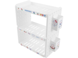 Organizador De Escritorio Modular Apilable, Estante Multiusos Con Portalápices.