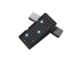 Mini teclado plegable Bow, teclado portátil inalámbrico recargable Everley891