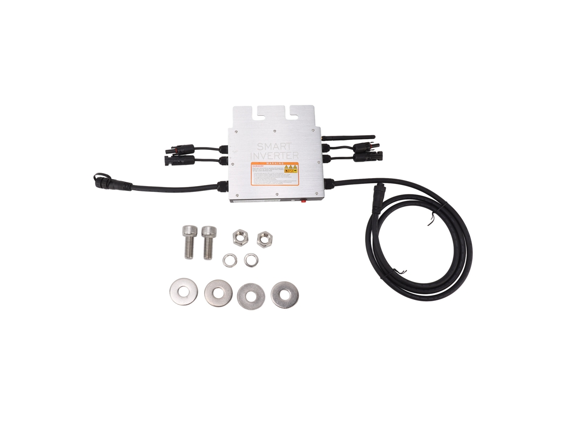 Microinversor conectado a la red con wifi y almacenamiento en la nube