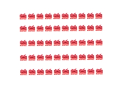 50 Cajas De Regalo Seguras, Duraderas, Exquisitas, Bonitas, Doradas Y Rojas, Compactas Y Portátiles, Para Fiestas, Bodas, Cumpleaños Y Más.