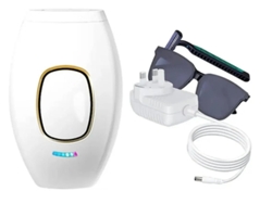 Sistema de depilación IPL con 500.000 flashes, depilación láser permanente e indolora para cuerpo, axilas, rostro, línea del bikini, Yizhood