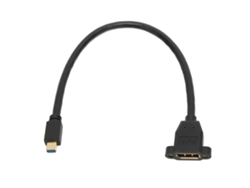 Cable Mini Displayport A Displayport 1.4, 8k 60hz, 4k 120hz, 30cm, Estable Y Compatible.