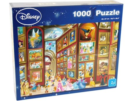 Puzzle EUROPRICE Galería Disney (Edad Mínima: 3 años - 1000 Piezas)