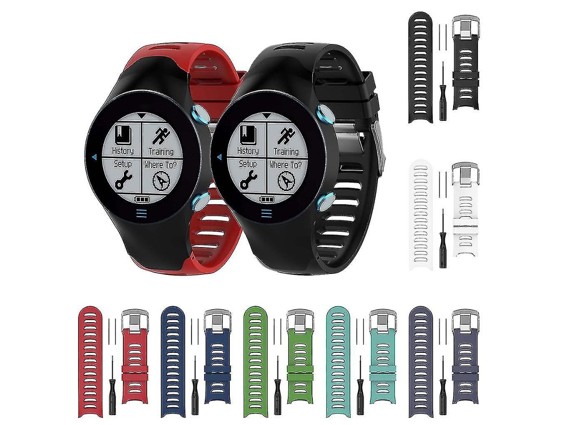 Correa de silicona antiarañazos para reloj inteligente Garmin Forerunner 610 Ly Ebike
