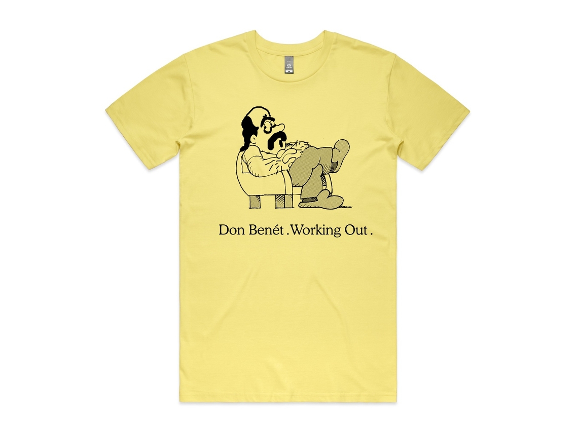 Donny Benet Working Out T-shirt Rockinstone Unisex Adults Best Sellers Size:l