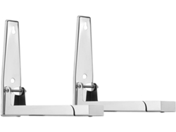 Barra De Soporte De Pared Ajustable De Acero Inoxidable 77 Para Micropozos, Plegable.