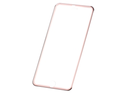 Protector De Pantalla De Vidrio Templado (superficie Curva 3d Con Borde Metálico) Para Iphone 6plus 6splus