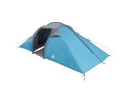 Tienda Túnel Con Techo Azul 510 X 240 X 156 Cm Tafetán