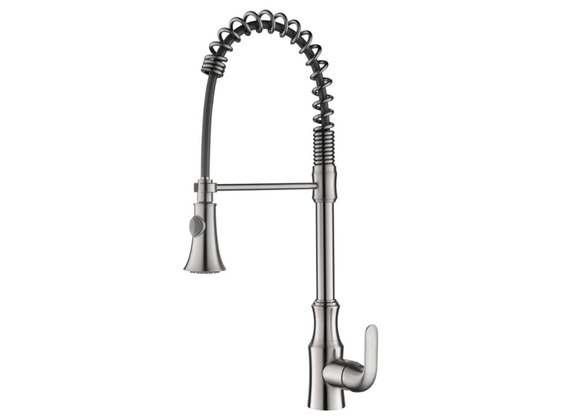 Grifo De Cocina 046 Níquel Colección Brossé Eas
