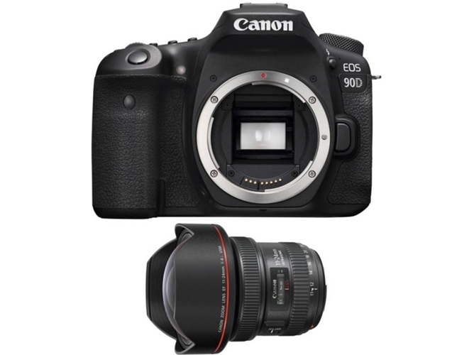 Kit Cámara Réflex CANON EOS 90D + EF 11-24mm f/4L USM